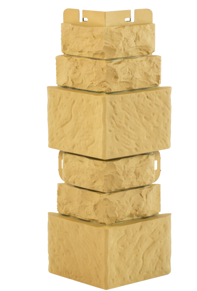 НАРУЖНЫЙ УГОЛ ФИГУРНЫЙ ФАСАДНАЯ ПЛИТКА, ЦВЕТ ОПАЛ