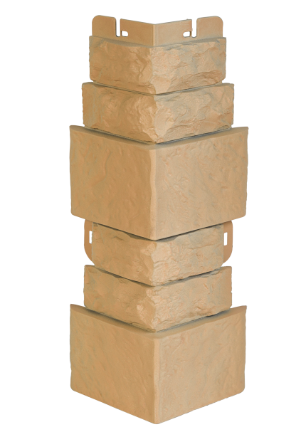 НАРУЖНЫЙ УГОЛ ФИГУРНЫЙ КИРПИЧ-АНТИК, ЦВЕТ АЛЕКСАНДРИЯ