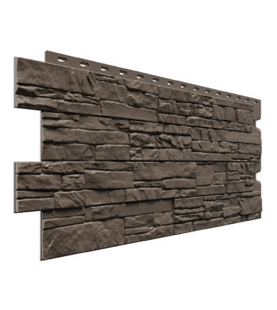 Фасадная панель Алтай, Шоколад