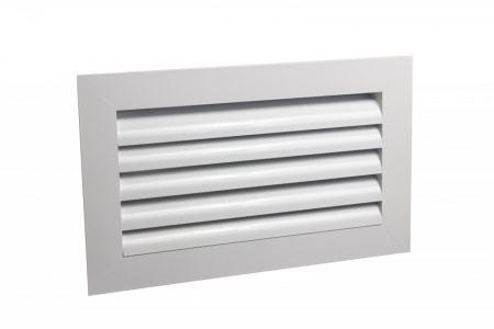 Вентиляционная решётка №18 1.0х100х500мм. (белая)