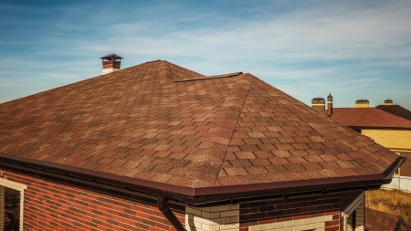 Заглушка желоба Premium, шоколад