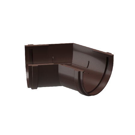 Угол желоба 135˚ Premium, шоколад